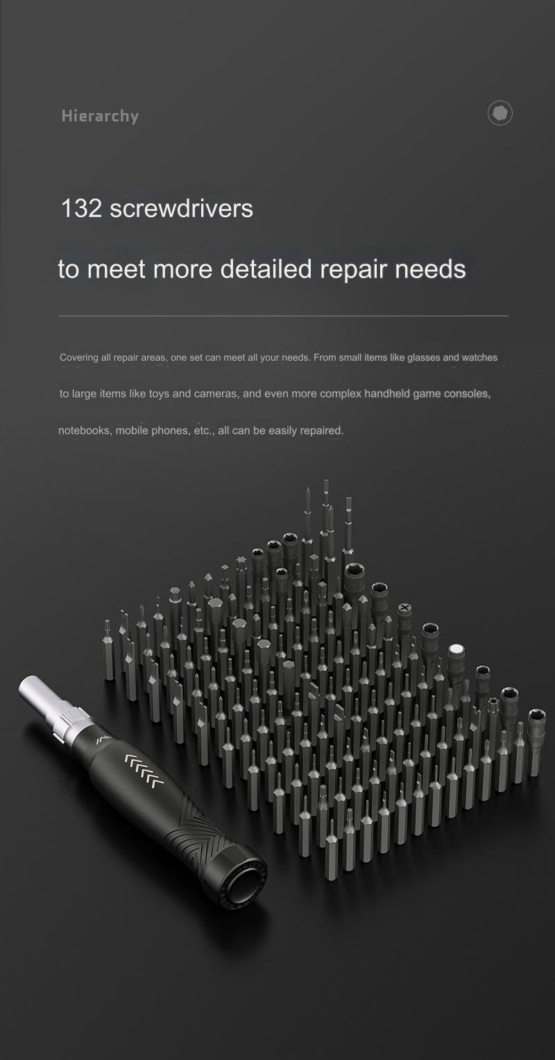 145-piece Screwdriver Set JM-8183 Mobile Phone Computer Game Console Repair Tool Combination Screwdriver Boxed