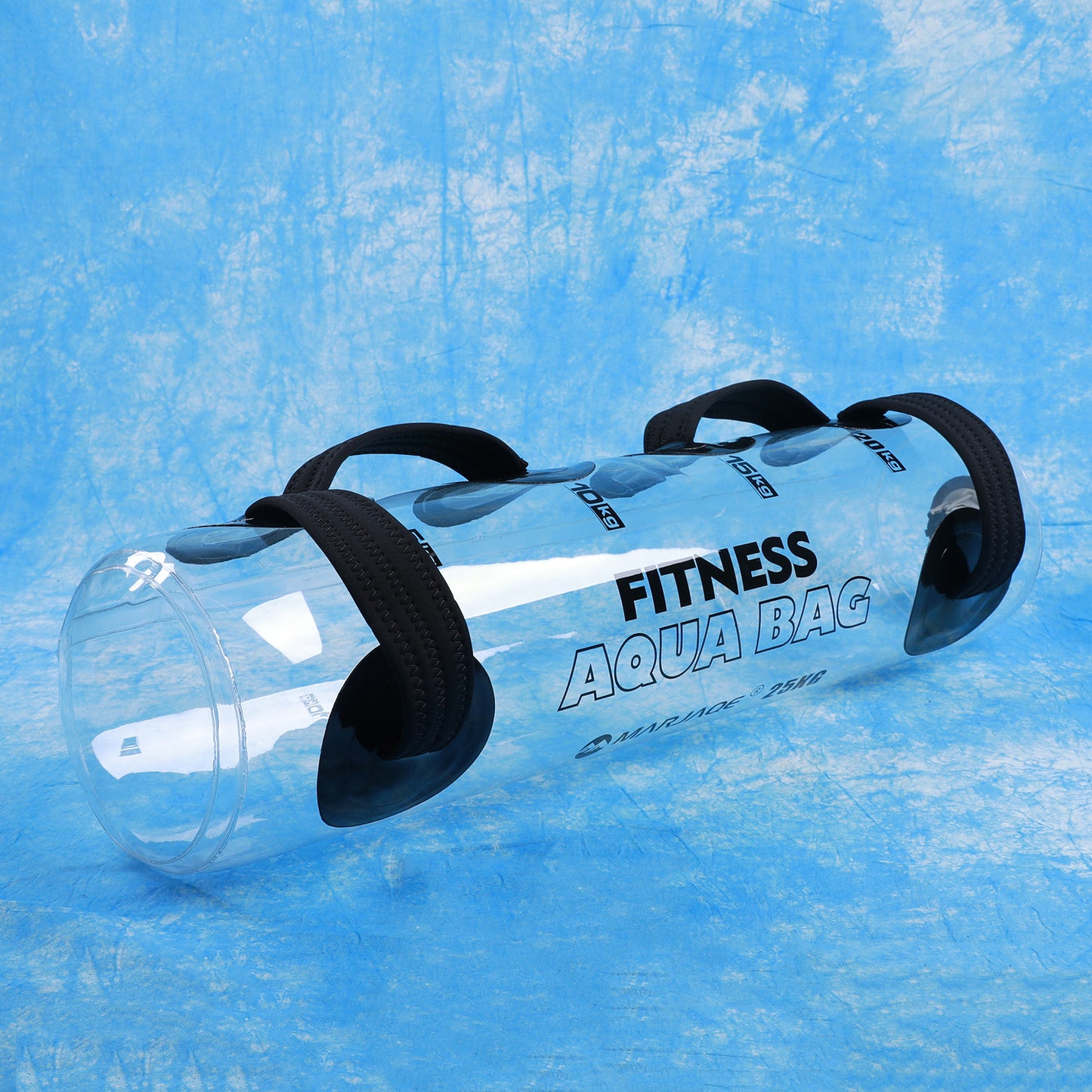 Transparent Fitness Sports Water Bag Water Injection Weight Portable Energy Column Cylindrical Strength Training Inflatable Weight Bag