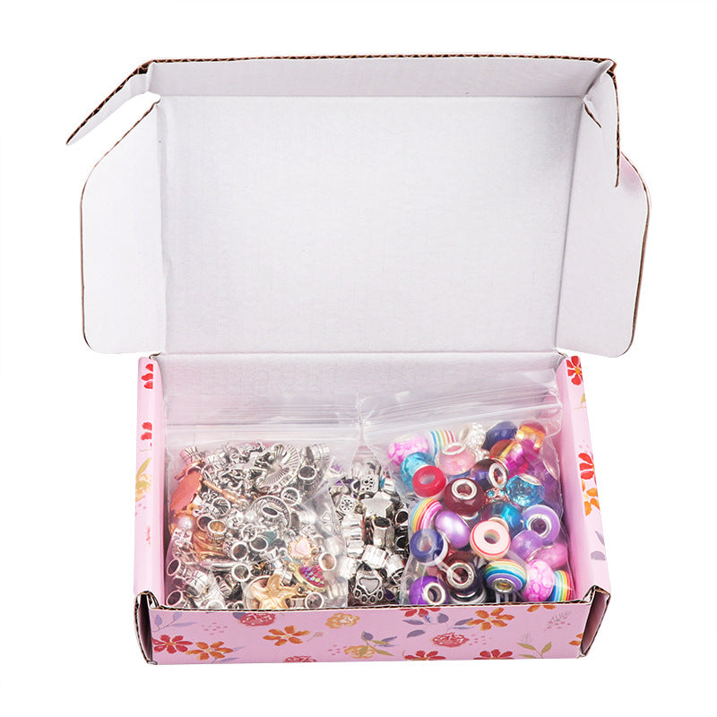 Children's DIY Bracelet Set Unicorn Cute Jewelry Panjia Beads  1.75cm Box Height