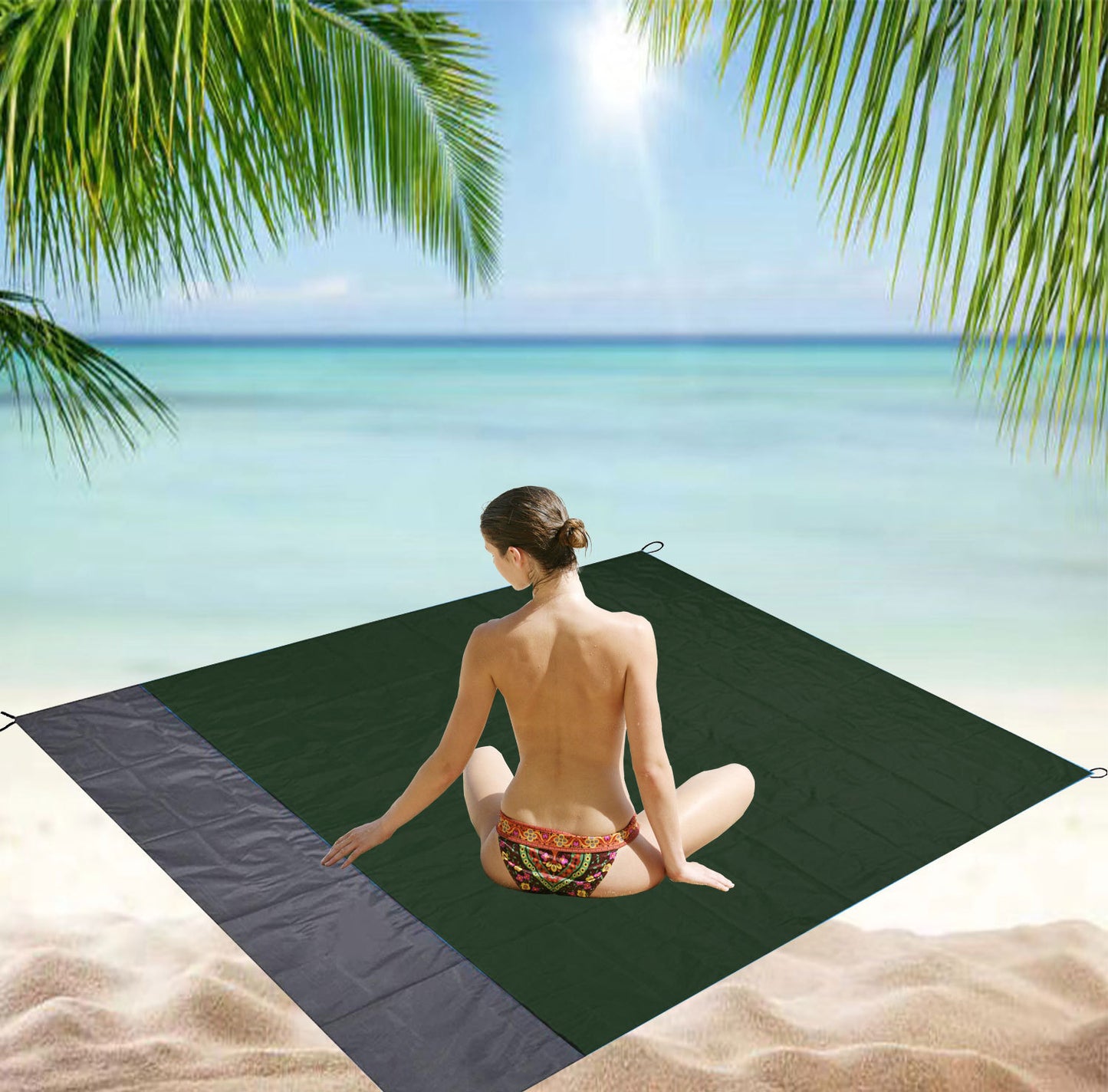 Picnic Mat Multifunctional Ground Cloth Oxford Cloth Camping Beach Mat