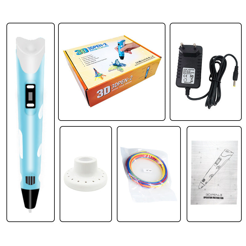 3D Printing Pen High Temperature Three-dimensional Painting Pen 3D Pen