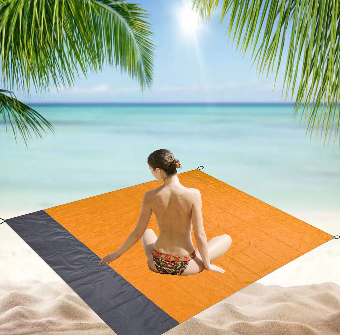 Picnic Mat Multifunctional Ground Cloth Oxford Cloth Camping Beach Mat