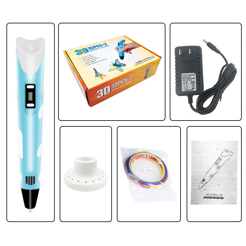 3D Printing Pen High Temperature Three-dimensional Painting Pen 3D Pen