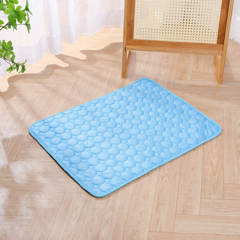 Pet Cooling Ice Silk Mat – Multiple Sizes & Colours