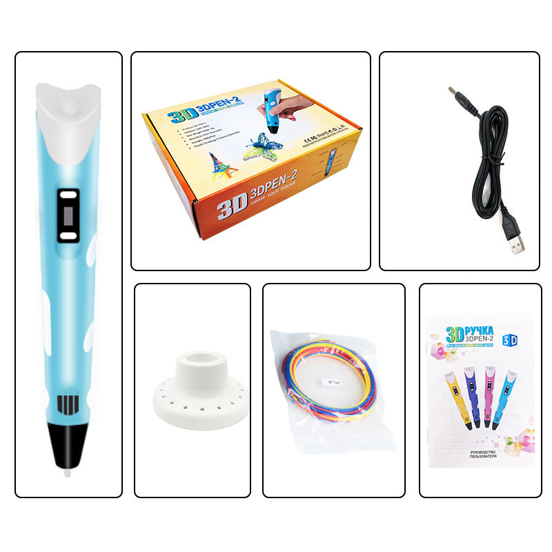 3D Printing Pen High Temperature Three-dimensional Painting Pen 3D Pen