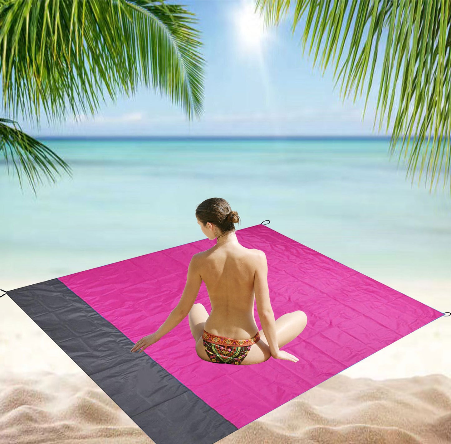 Picnic Mat Multifunctional Ground Cloth Oxford Cloth Camping Beach Mat