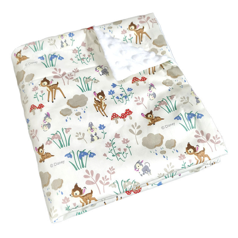 Twill Cotton Baby Bean Blanket Double Layer