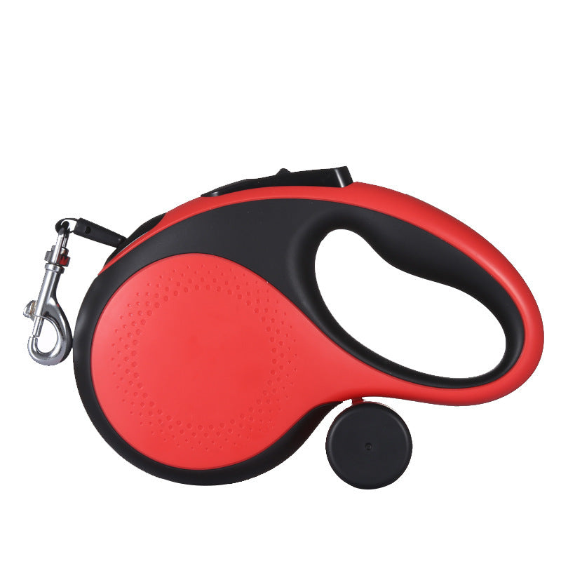 Pet Leash Retractable Garbage Bag Cat And Dog Rope Outdoor Portable Automatic Tractor