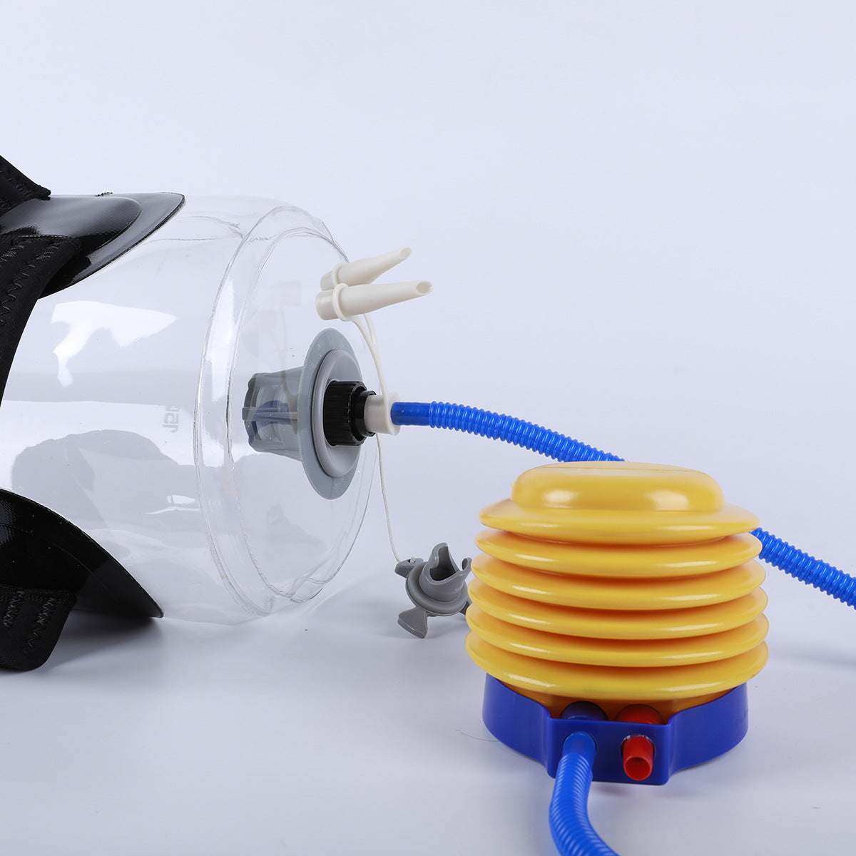 Transparent Fitness Sports Water Bag Water Injection Weight Portable Energy Column Cylindrical Strength Training Inflatable Weight Bag