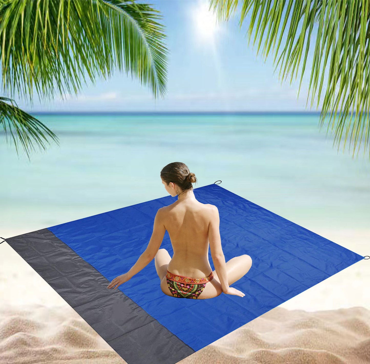 Picnic Mat Multifunctional Ground Cloth Oxford Cloth Camping Beach Mat