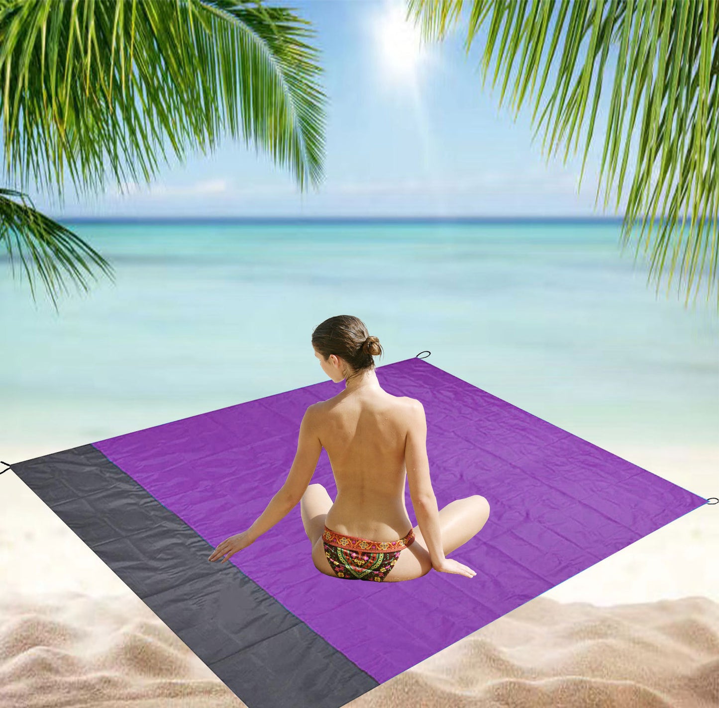 Picnic Mat Multifunctional Ground Cloth Oxford Cloth Camping Beach Mat