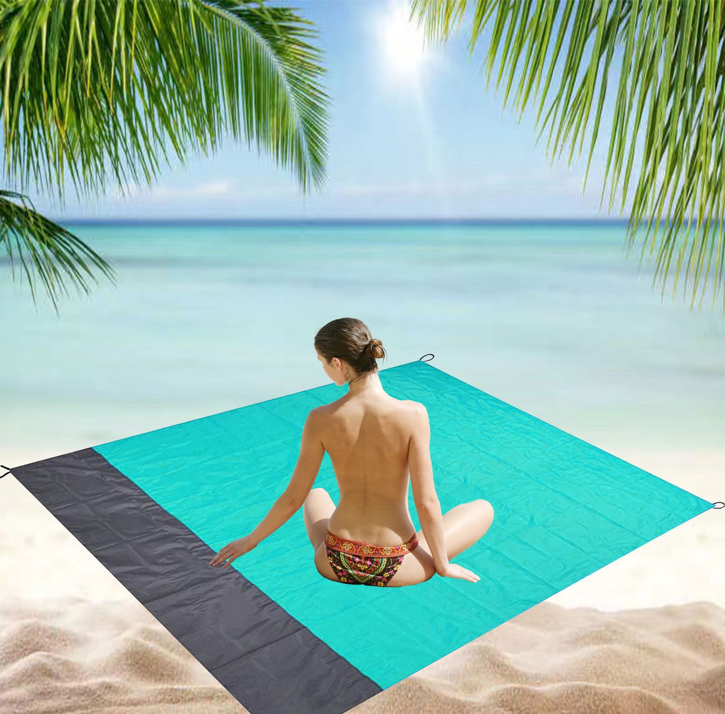 Picnic Mat Multifunctional Ground Cloth Oxford Cloth Camping Beach Mat