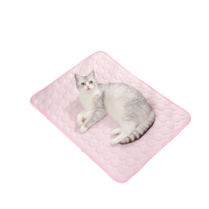 Pet Summer Ice Silk Mat Cooling Sleeping Mat Pet Sofa Mat Floor Mat Dog Ice Mat Spring And Summer Cat Cool Mat