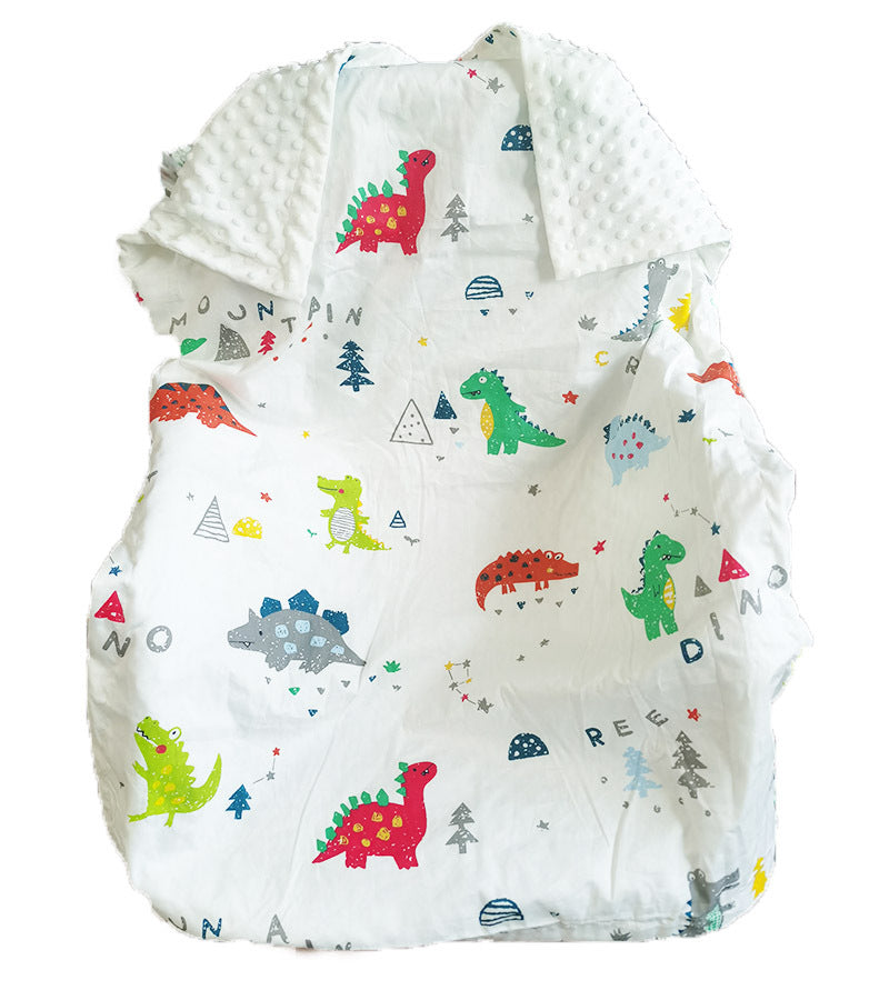 Twill Cotton Baby Bean Blanket Double Layer