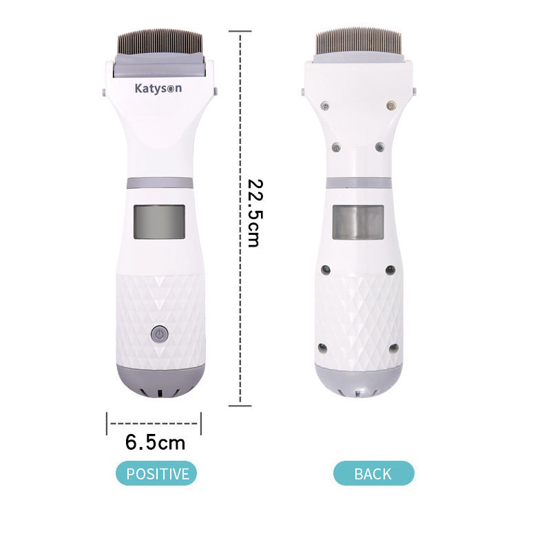 Pet Comb Flea Comb Lice Catcher External Insect Repellent Dog Pet Electric Lice Remover Cat Comb Flea Comb