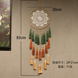 Exclusively For Bohemian Tassel Dream Catcher Large Circle Lace Home Decoration