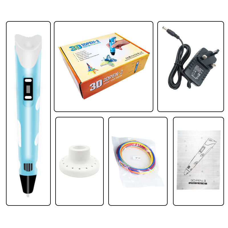 3D Printing Pen High Temperature Three-dimensional Painting Pen 3D Pen