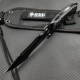 Knife Defense Cold Weapon Outdoor Survival Knife Sharp High Hardness Field Survival Tactics Portable Straight Knife Cutting Edge