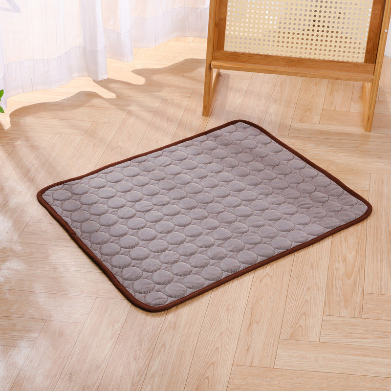 Pet Summer Ice Silk Mat Cooling Sleeping Mat Pet Sofa Mat Floor Mat Dog Ice Mat Spring And Summer Cat Cool Mat