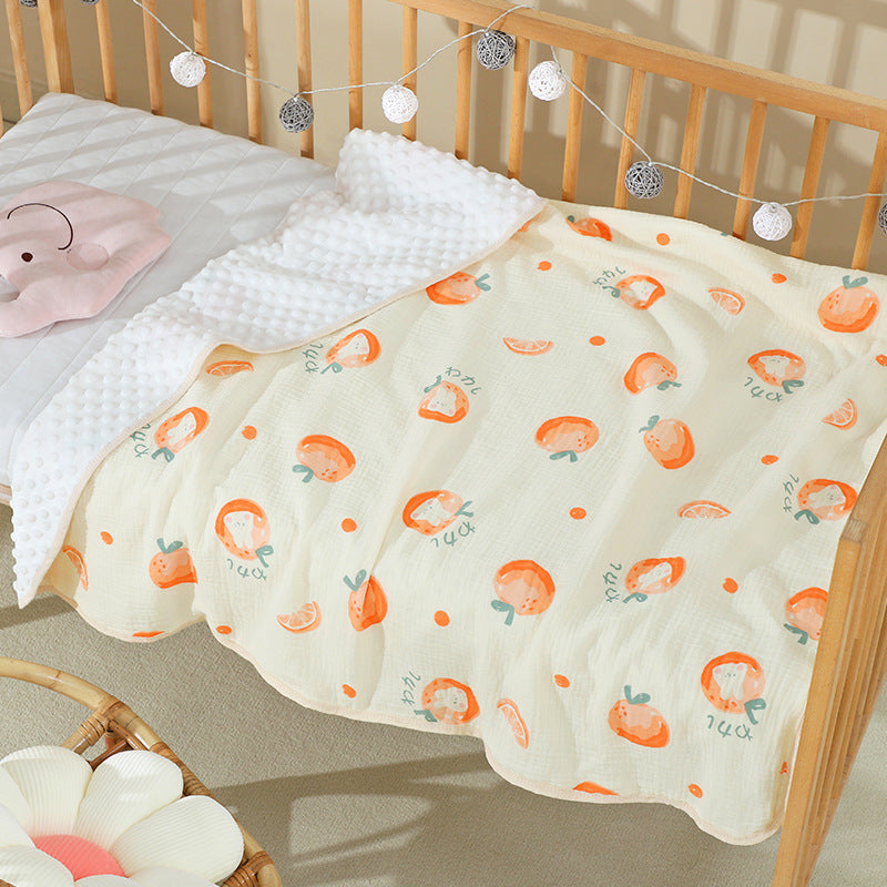 Baby Class A Crepe Doudou Velvet Blanket
