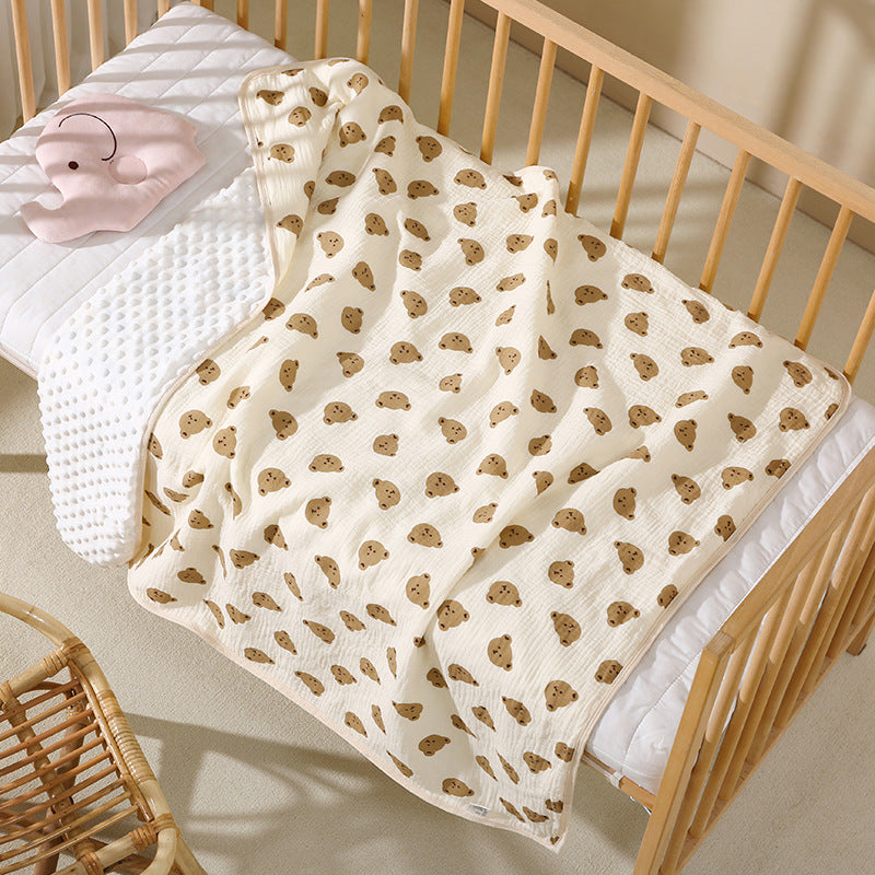 Baby Class A Crepe Doudou Velvet Blanket