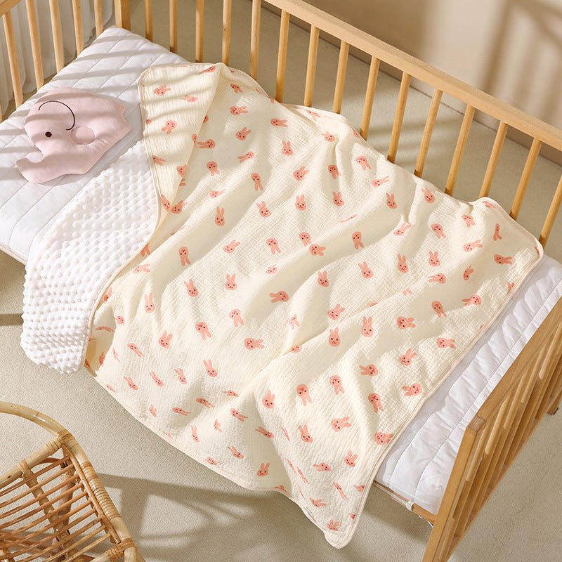 Baby Class A Crepe Doudou Velvet Blanket