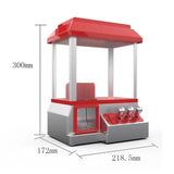 Coin-operated Doll Machine Children's Play House Toy Clip Doll Machine Mini Home Candy Machine Game Machine