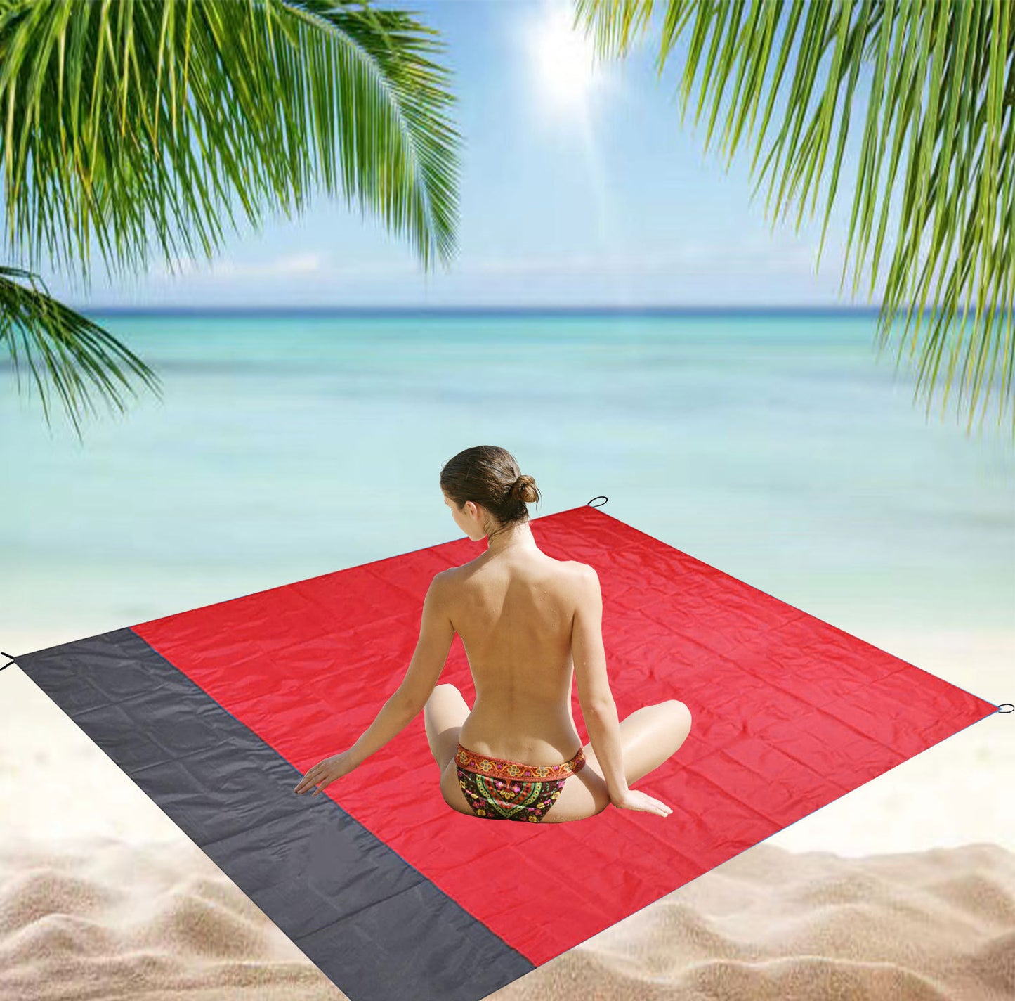 Picnic Mat Multifunctional Ground Cloth Oxford Cloth Camping Beach Mat