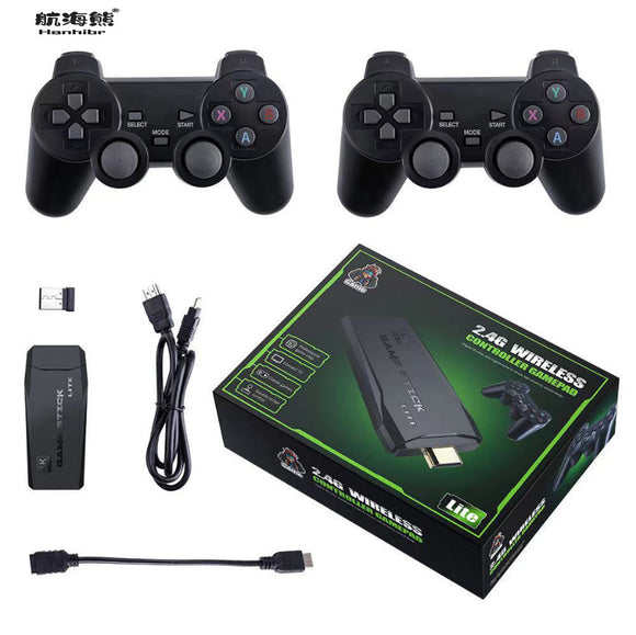 M8 Wireless 2.4G HD Arcade PS1 Home TV Mini Game Console U Treasure Retro Game Console