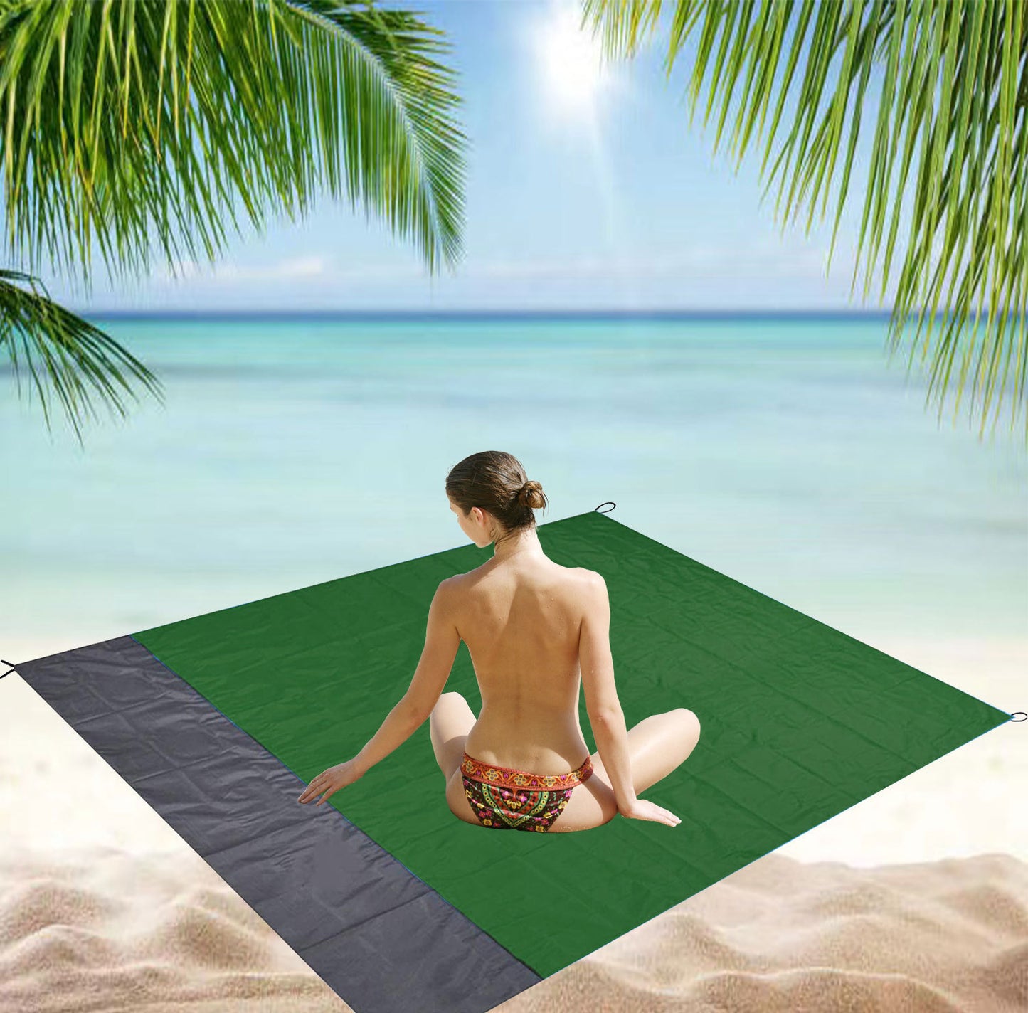 Picnic Mat Multifunctional Ground Cloth Oxford Cloth Camping Beach Mat