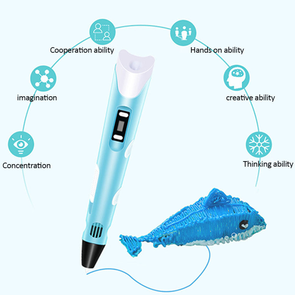 3D Printing Pen High Temperature Three-dimensional Painting Pen 3D Pen