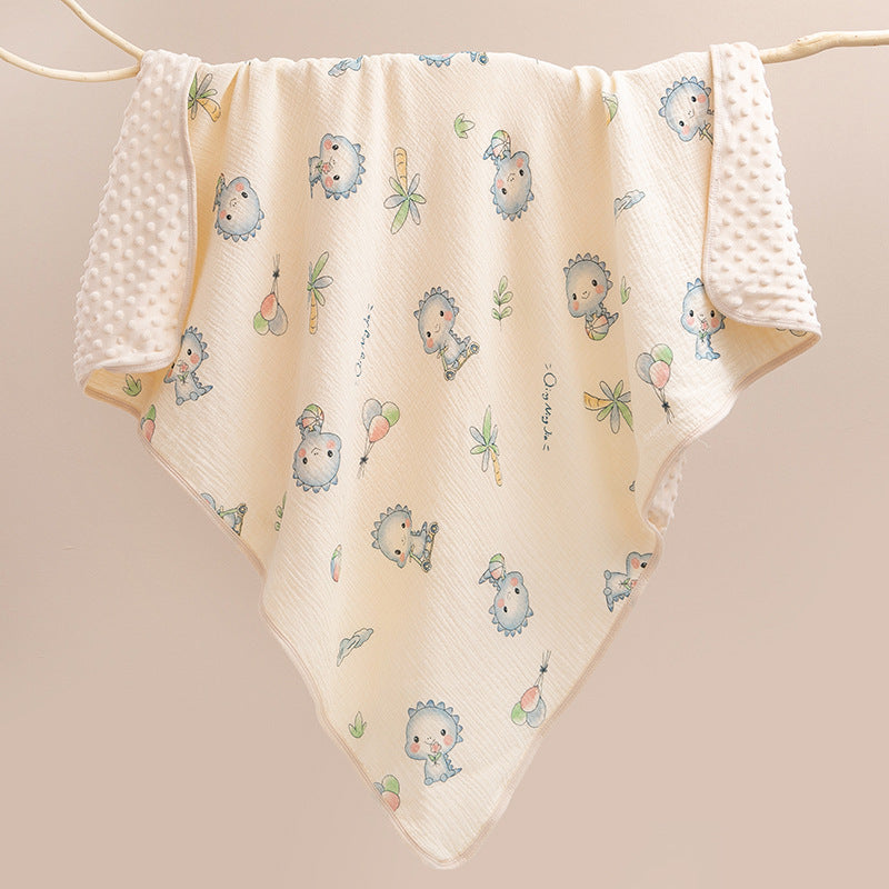 Baby Class A Crepe Doudou Velvet Blanket