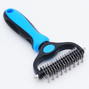 Pet detangling comb dog comb dog hair comb artifact detangling knife combing tool combing cat  pet supplies