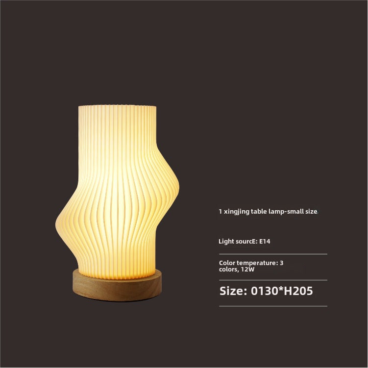 Nordic Girl Bedroom Bedside Decorative Table Lamp USB Dimming Eye Protection Night Light Creative Atmosphere Lamp