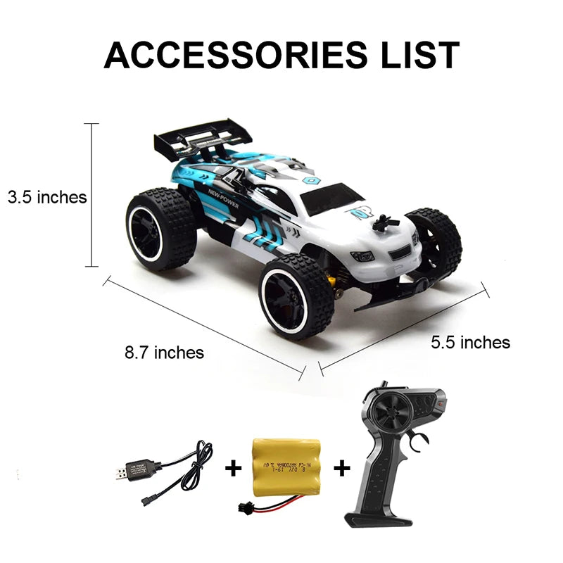 1:18 Remote Control Car Toys For Children Kids Gifts RC Drift