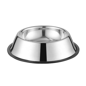 Stainless Steel Dog Bowl Anti-Gulping Slow Feeder Safe Washable Pet Food Water Bowl Small Medium Large Dog Slow Eating