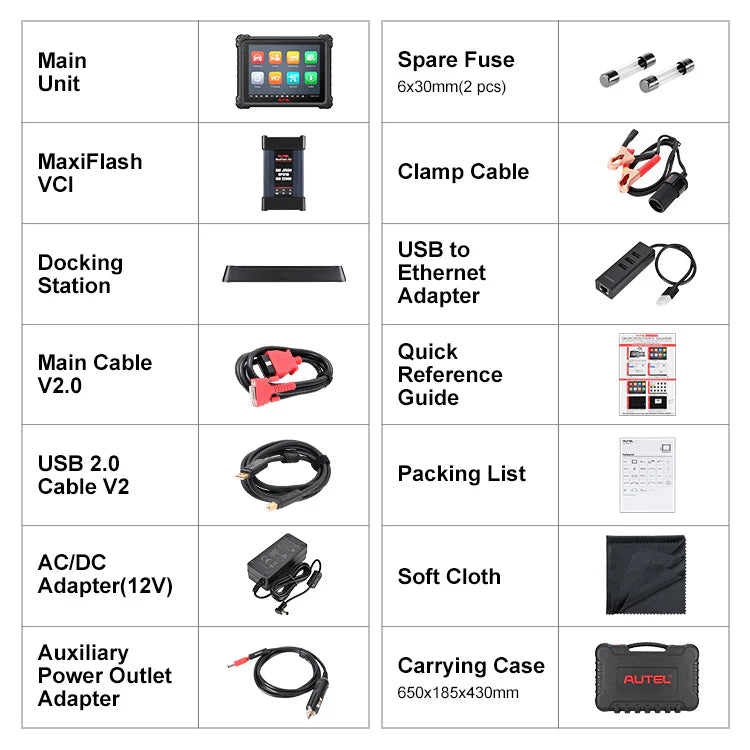 Autel MaxiCom Ultra Lite Scanner With 2 years of free updates + Autel MV480 for free