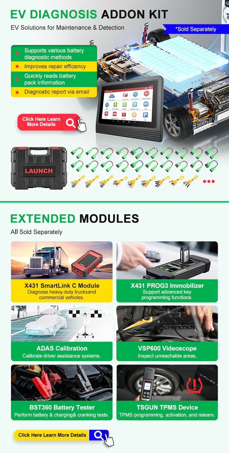 Launch X431 V+ 5.0 ( PRO3) Scanner Bidirectional scan tool, OEM Topology mapping