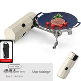 Outdoor Cassette Stove Portable Folding For Camping Hunting & Hiking