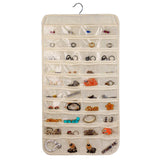 Double-sided Jewelry Hanging Bag Business Card Membership Card Small Items Storage