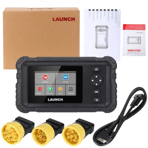 LAUNCH CRP129 HD Heavy Duty Truck Scanner, DPF Regen, Full System Diesel Diagnostic Scan Tool