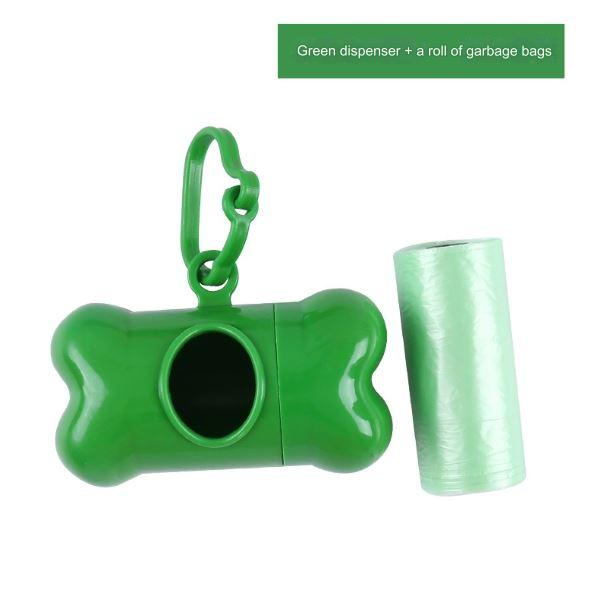 Pet Supplies New Pet Garbage Bag With Distributor Paper Card Pet Pick-up Bag Shit Bag