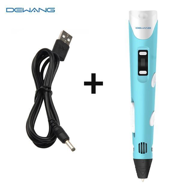 3D Printing Pen for Kids & DIY Art – Adjustable Speed & Temperature