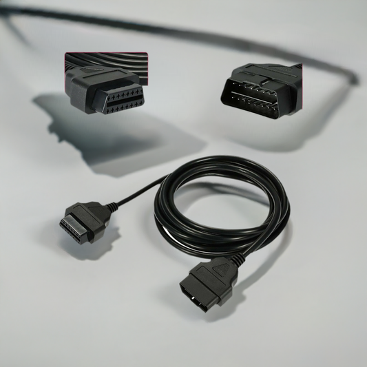 1.5M Long Length OBDII Male To OBDII Female Diagnostic Extension Cable Adapter