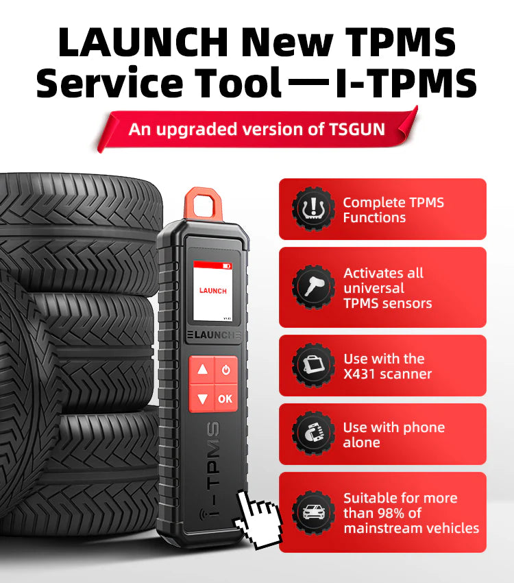 LAUNCH X-431 i-TPMS Tire Pressure Monitor System Service Tool