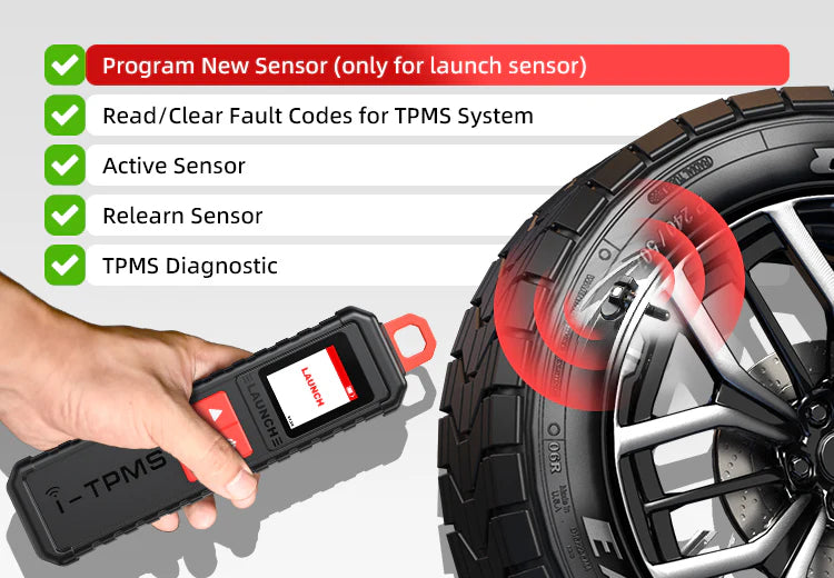 LAUNCH X-431 i-TPMS Tire Pressure Monitor System Service Tool