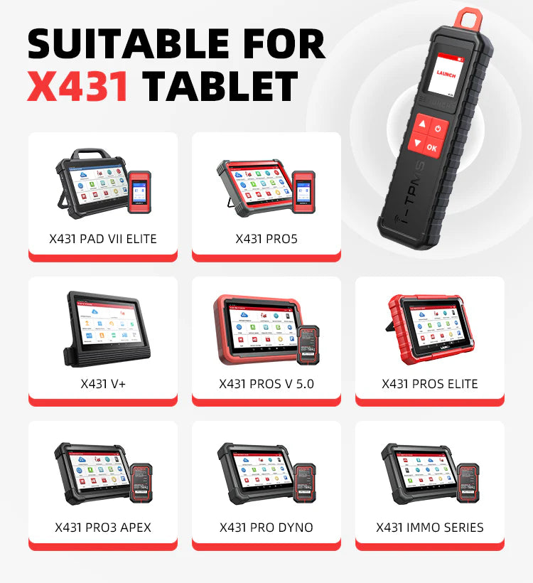 LAUNCH X-431 i-TPMS Tire Pressure Monitor System Service Tool