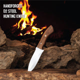 Custom handmade Hunting Knife Carbon Steel 1075 and Bushcraft Knife with sheath Ideal Gift Item