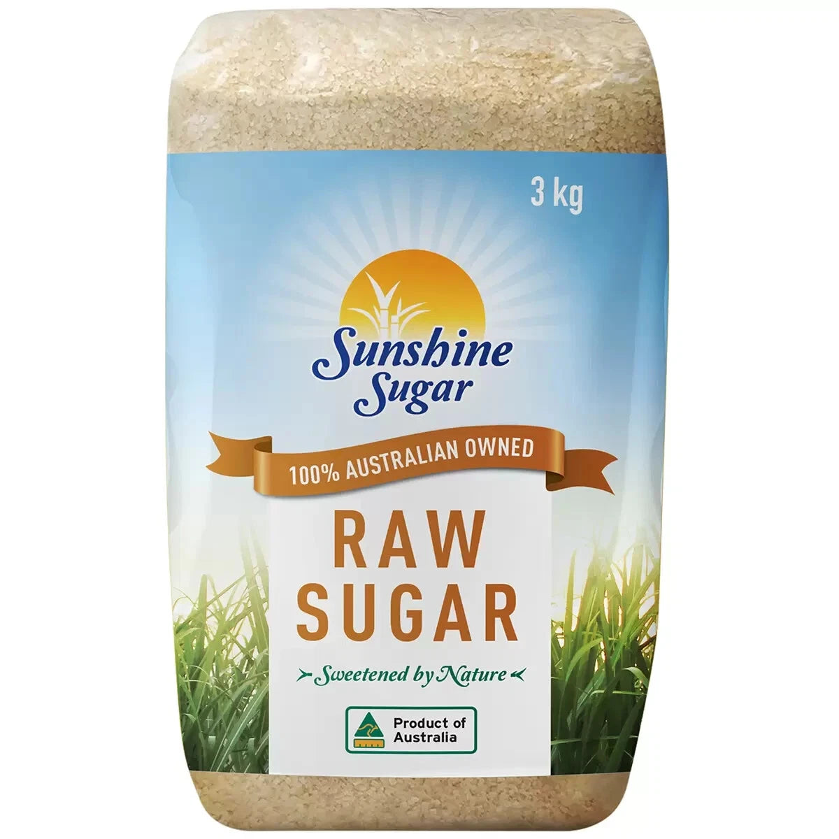 Sunshine Raw Sugar 3KG