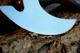 Handmade Viking Steel Pizza Axe Authentic Medieval Pizza Cutter Axe, Pizza Gift - Free Engraving AU